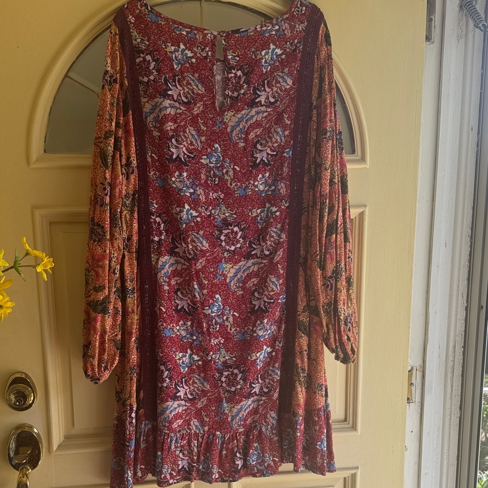 Matilda Jane Floral Multicolor Dress - Picture 4 of 4